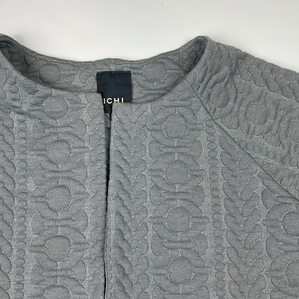 Ichi > Gray Patterned Jacket - image 3